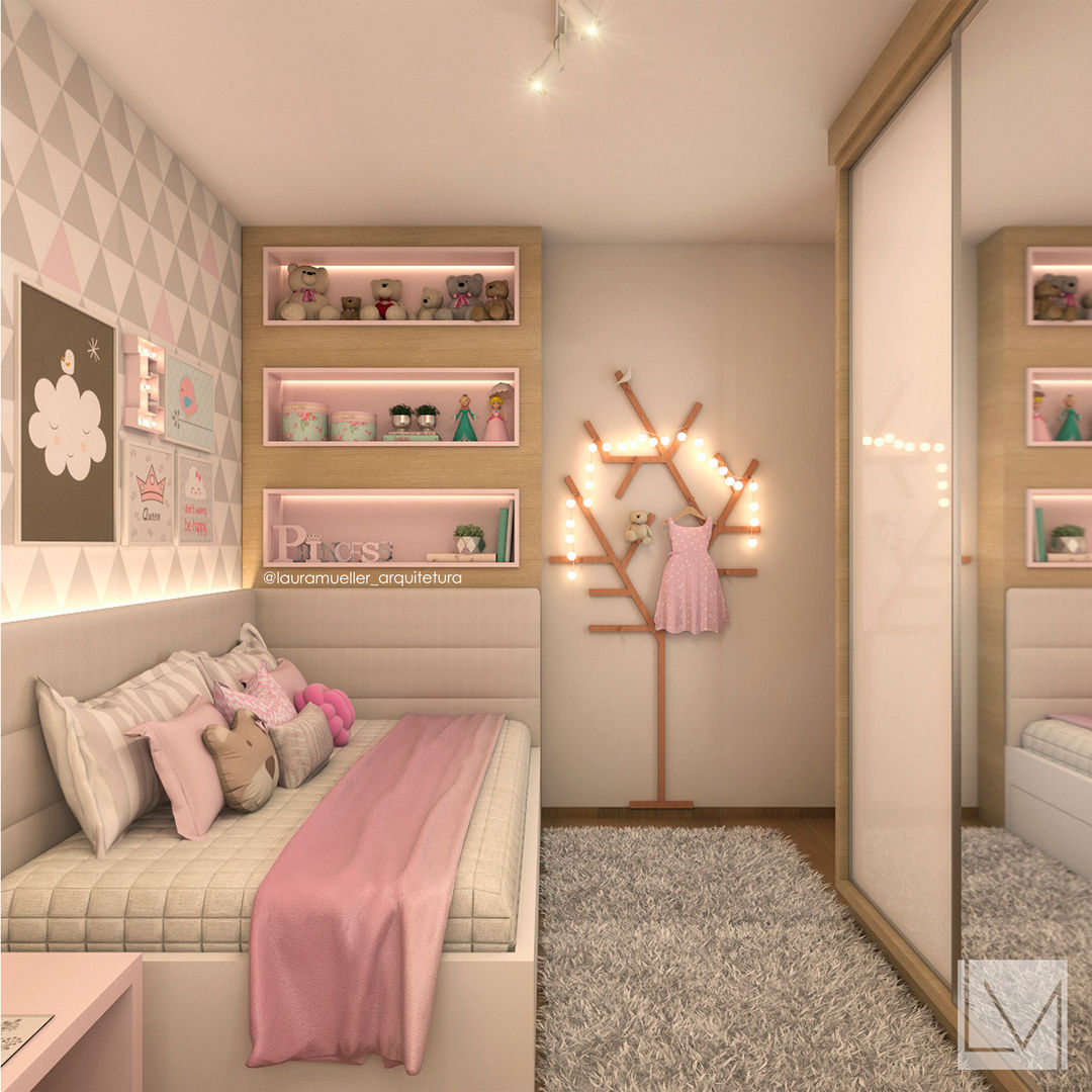 decoracao de quarto de adolescente feminino