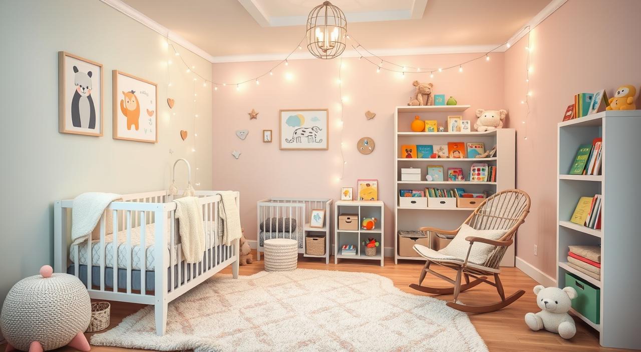 ideias criativas para decorar quarto de bebe