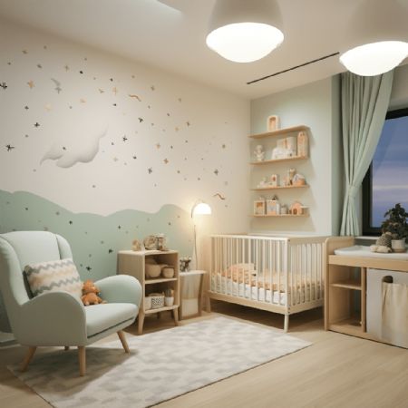 quarto de bebe masculino vs feminino decoracao