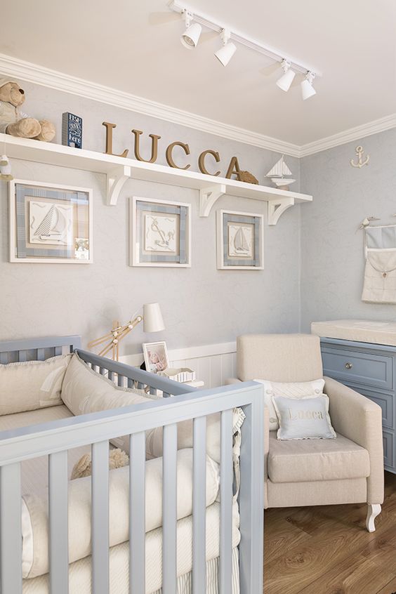 decoracao de quarto de bebe neutro
