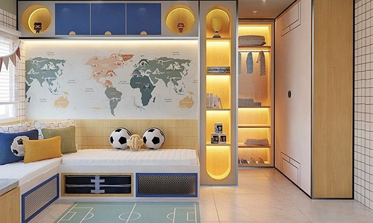decoracao de quarto de menino