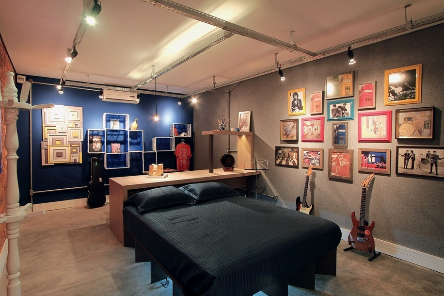 Iluminação e Acessórios: Detalhes que Transformam a Decoração do Quarto Masculino