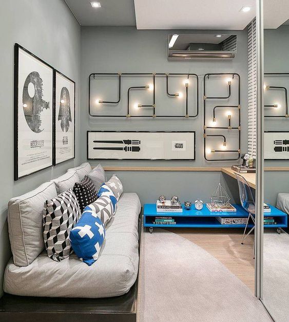 como instalar painéis acústicos no quarto gamer