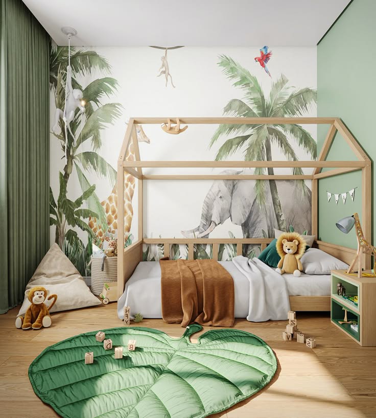 decoracao de quarto montessoriano
