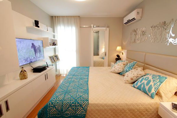 Guia completo de painéis suspensos para quartos pequenos