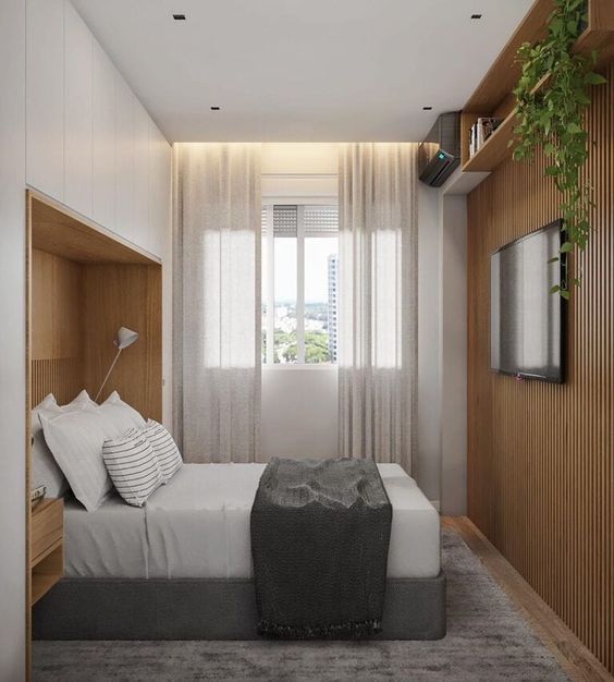 Como escolher o tamanho e altura ideais da TV para seu quarto