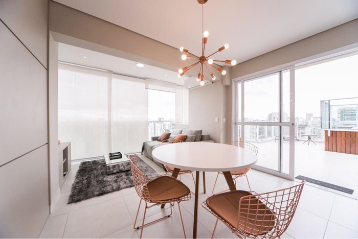 decoracao de sala clean