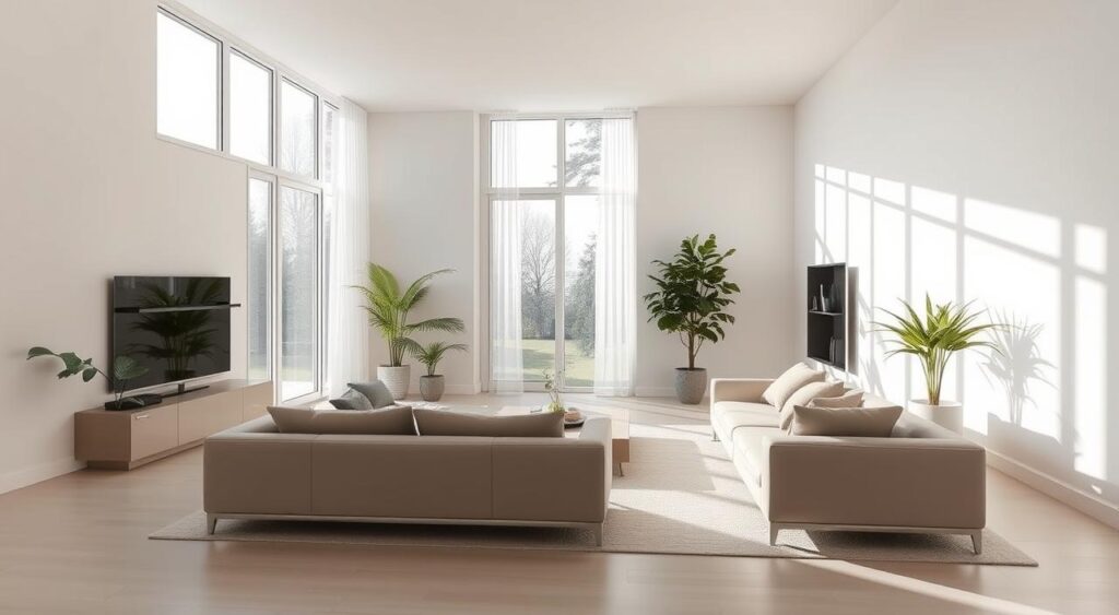 erros comuns decoracao sala clean