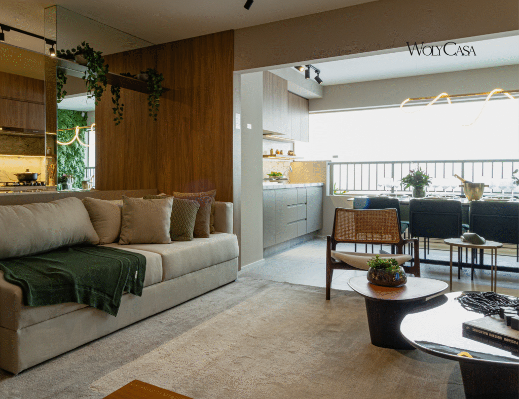 decoracao sala clean vs minimalista