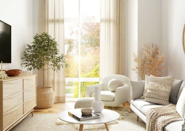 custo para decorar sala clean