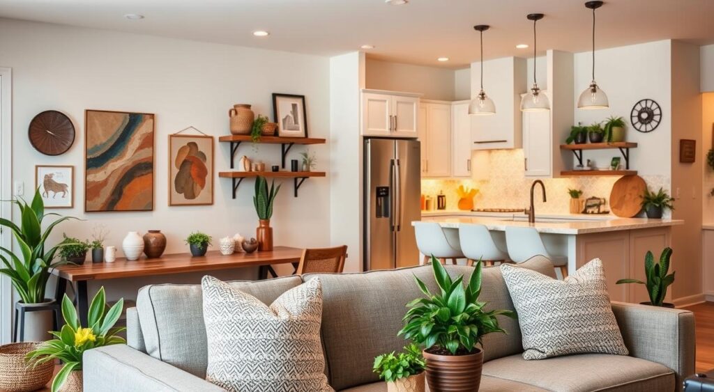 cozinha com ilha ou balcão para sala integrada qual escolher