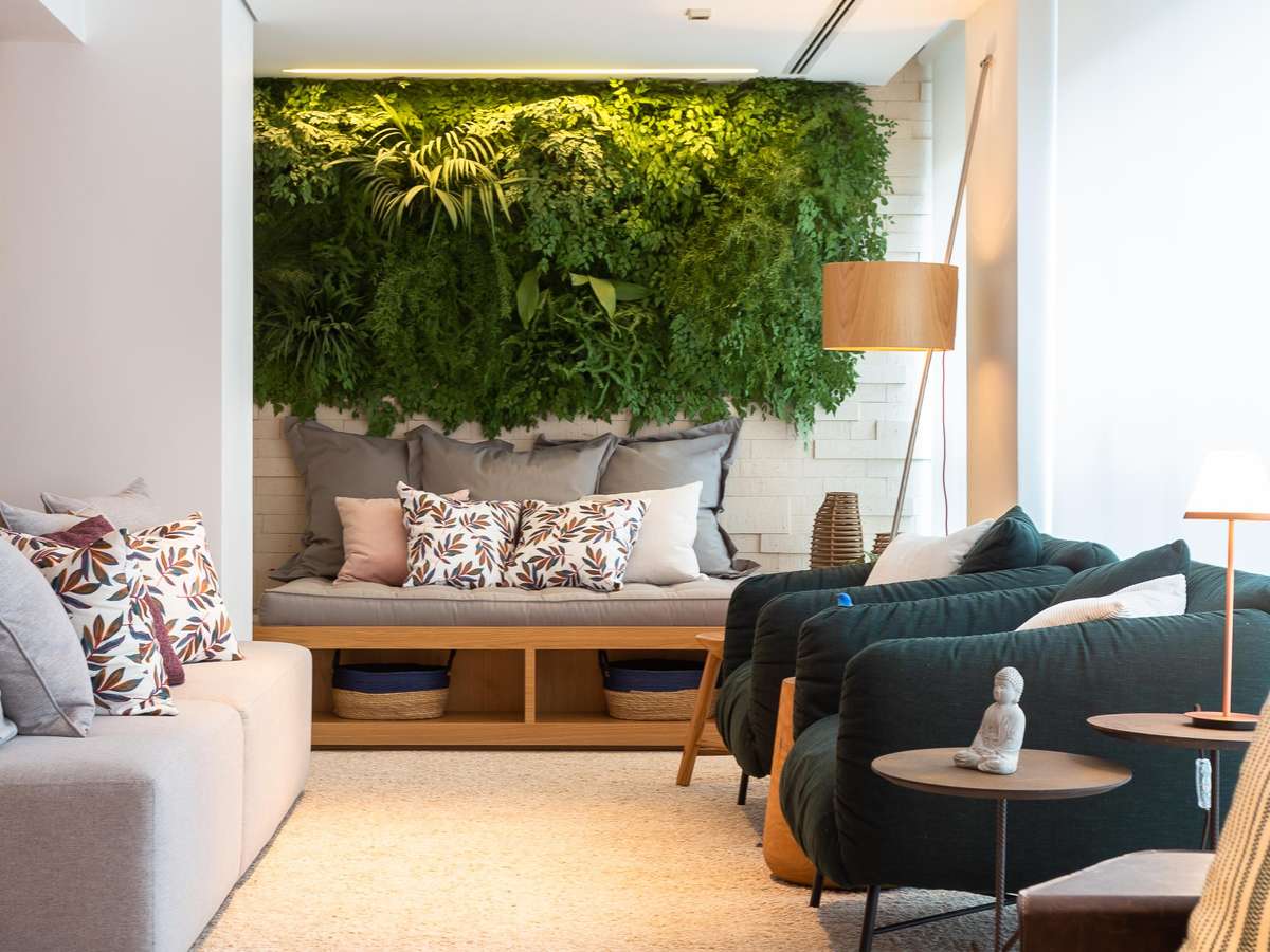 ideias criativas decoracao sala futon