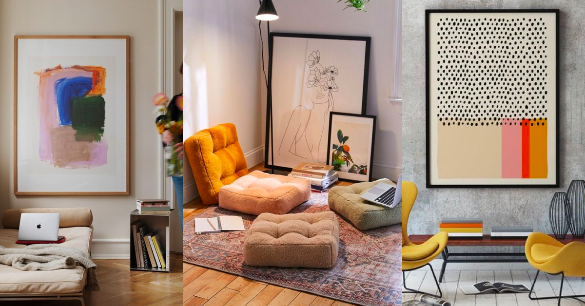 Tendências de Quadros Decorativos 2025: Estilos e Cores em Alta