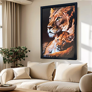 O Impacto Visual dos Quadros Gigantes em Ambientes com Pé-Direito Duplo