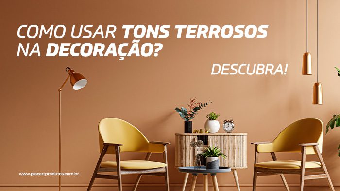quanto custa decorar sala com tons terrosos
