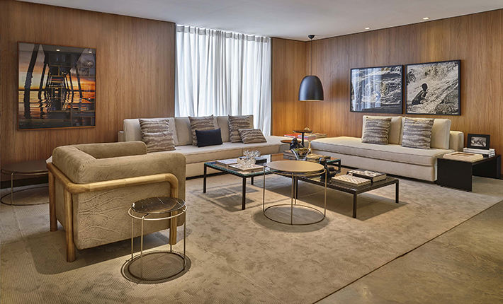 decoracao de sala de estar para receber amigos