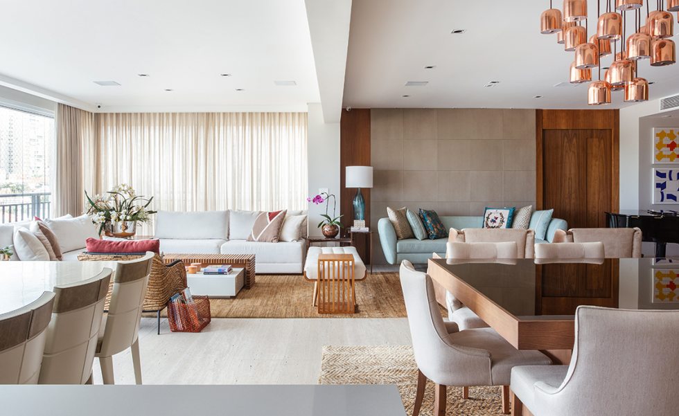 decoracao de sala de estar para receber amigos