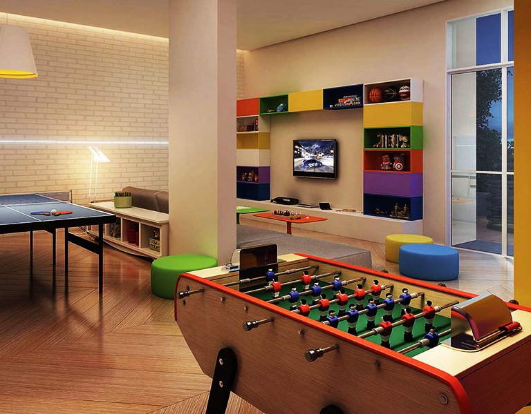 erros comuns ao decorar sala de jogos pequena