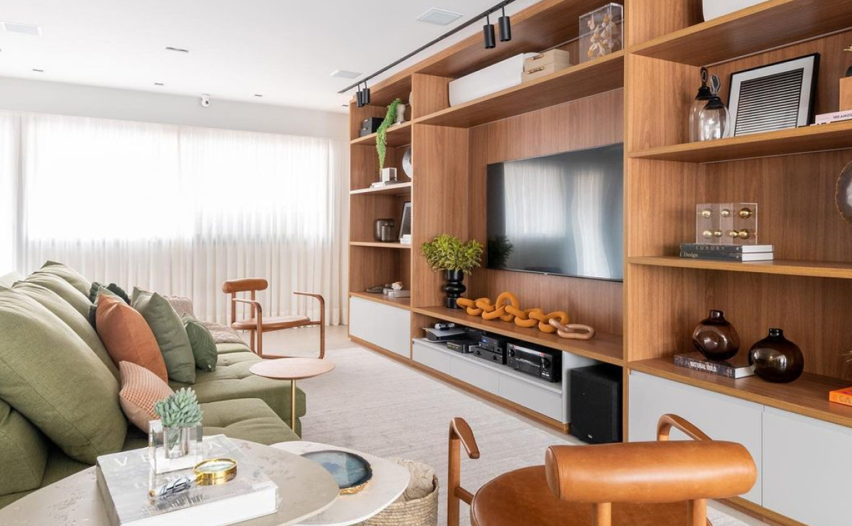 ideias de decoração para sala de tv pequena