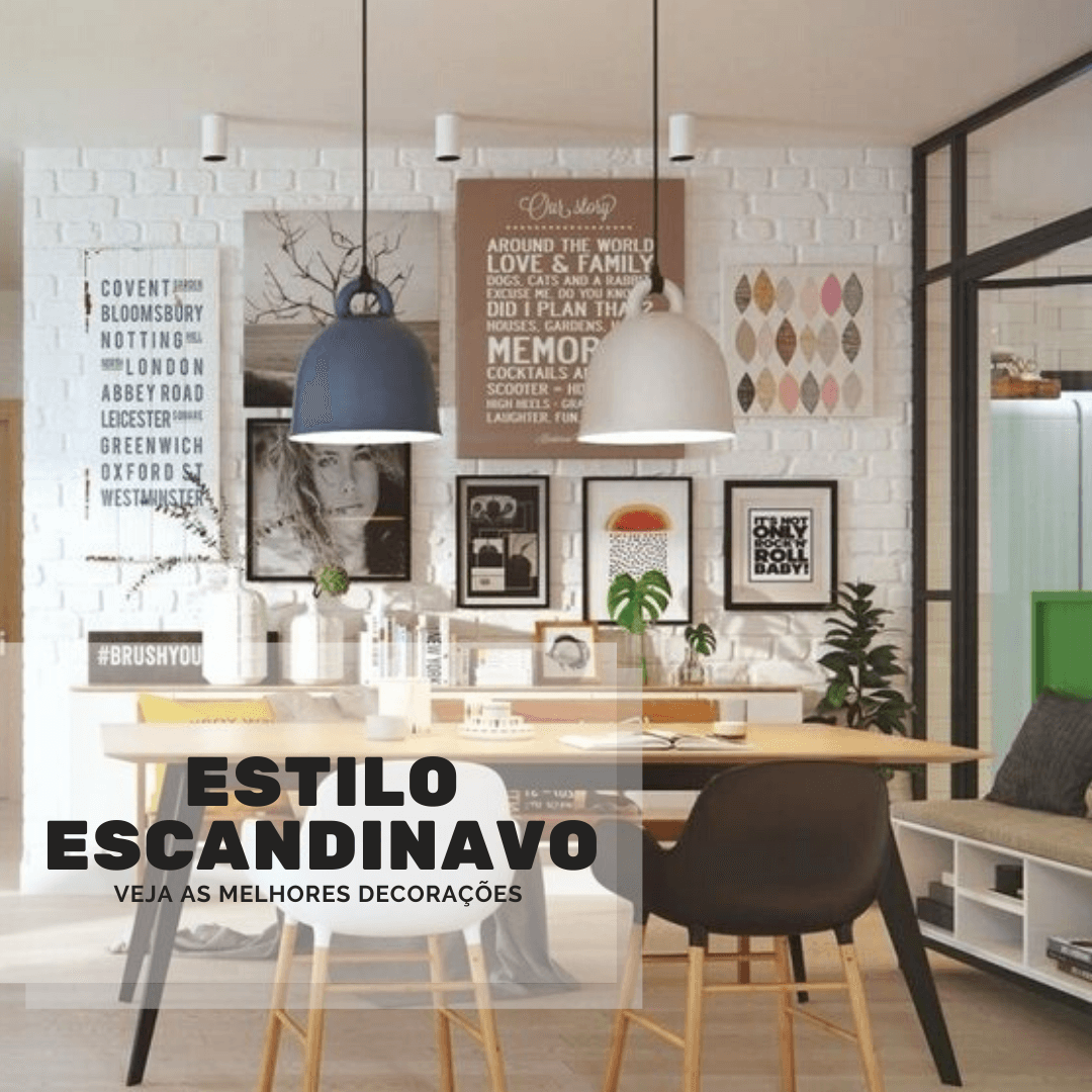 decoração escandinava vs decoração minimalista