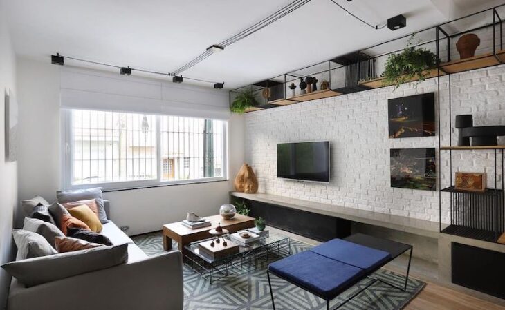 Os Melhores Móveis de Ferro e Madeira para sua Sala Industrial