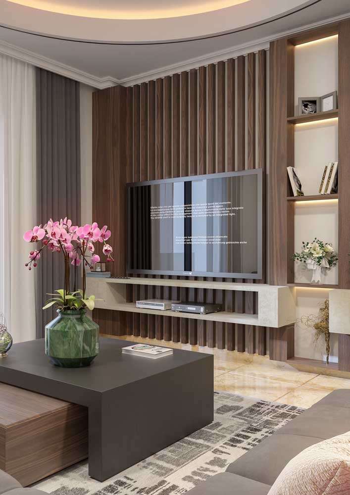 ideias sala moderna pequena apartamento