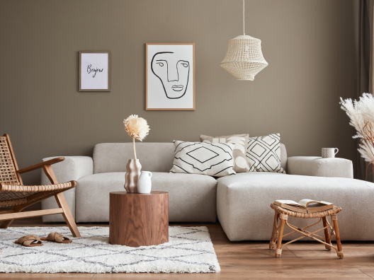 decoracao sala moderna barata e elegante