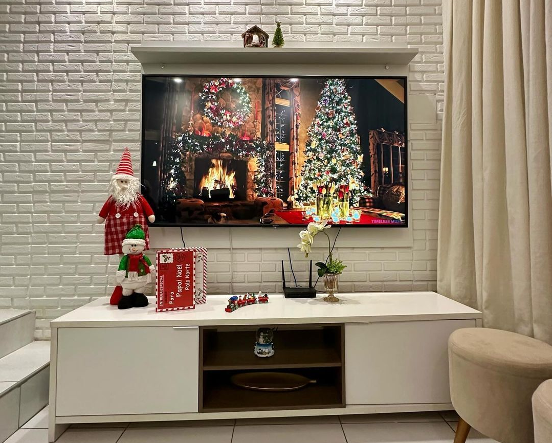 decoracao de sala para o natal