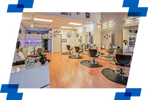 decoracao de salao de beleza