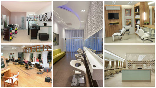 decoracao de salao de beleza