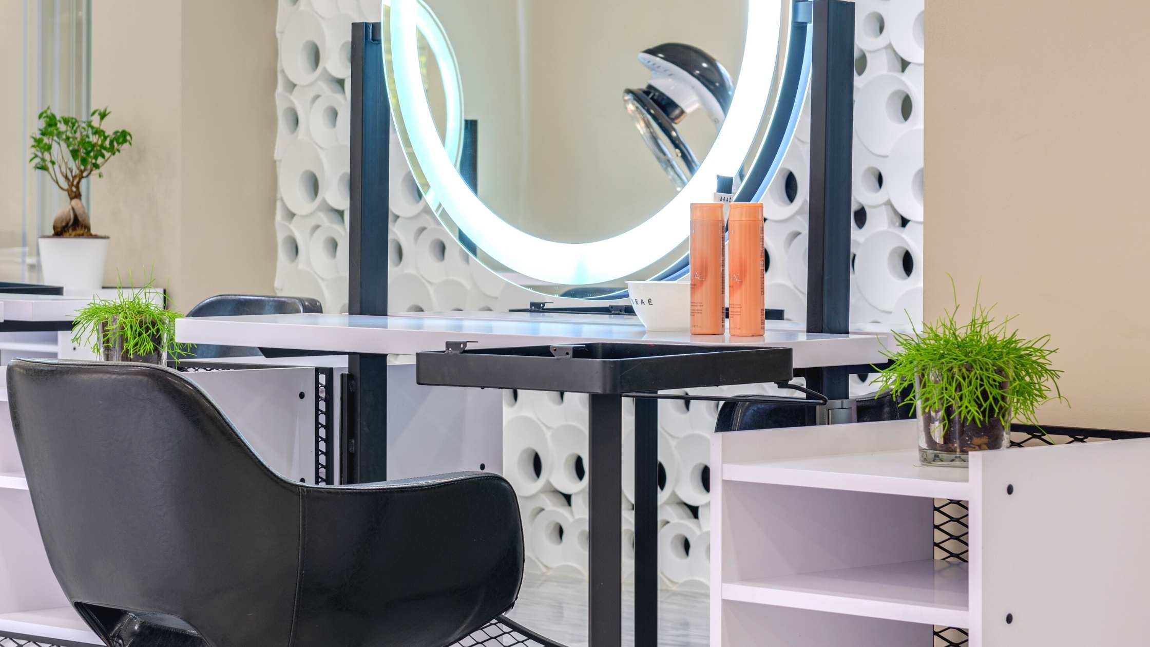 decoracao de salao de beleza