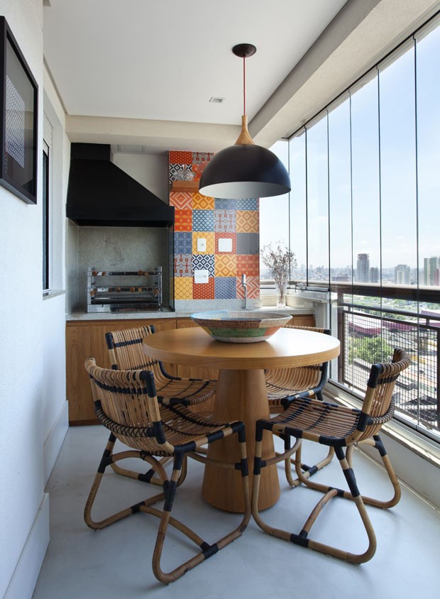 ideias de decoração varanda gourmet pequena