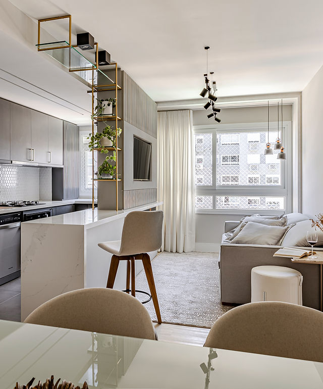 Quarto e Cozinha Otimizados