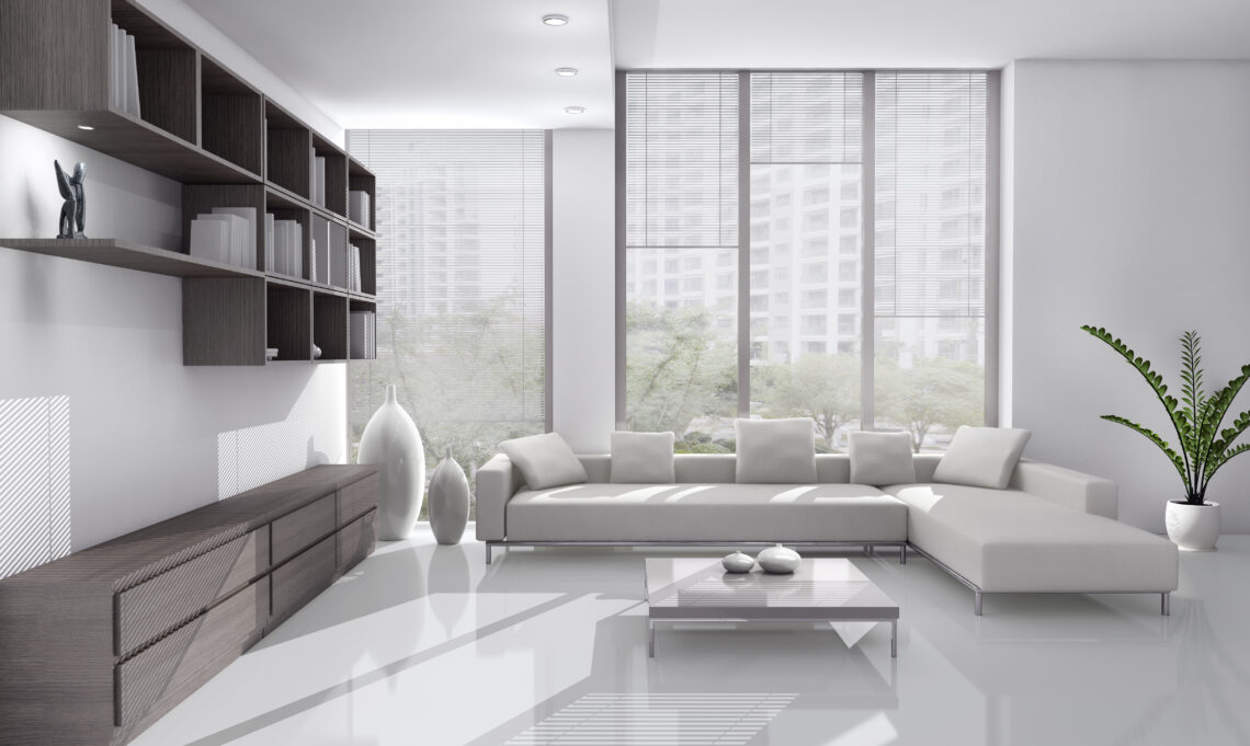 Como Escolher as Texturas Certas para Ambientes Monocromáticos