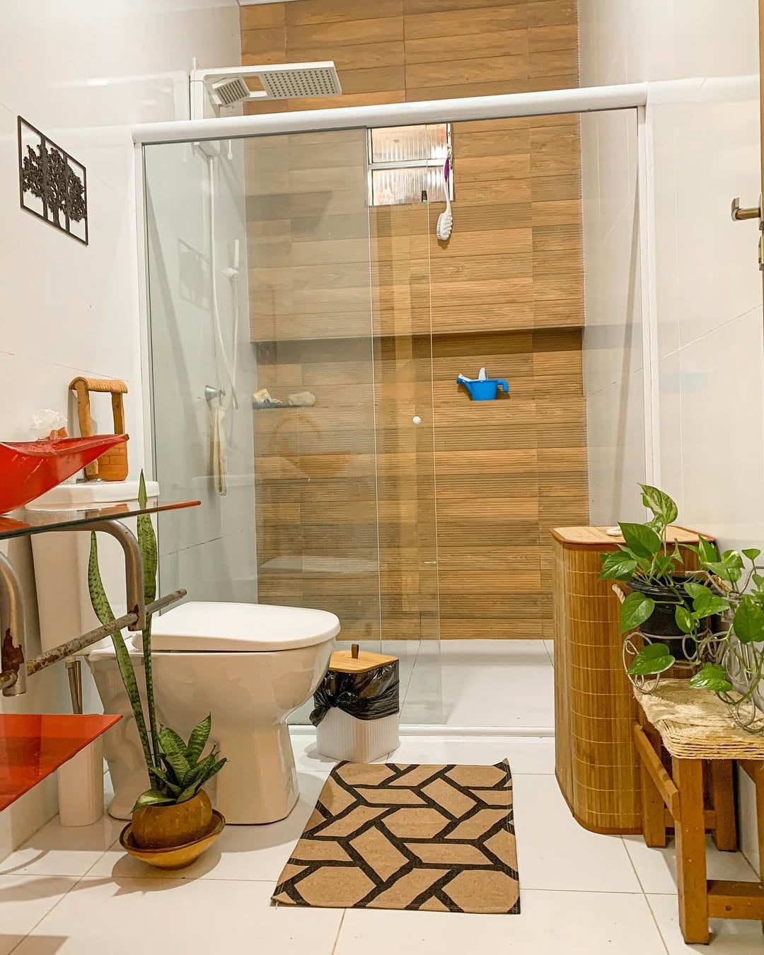 como decorar banheiro simples com 100 reais