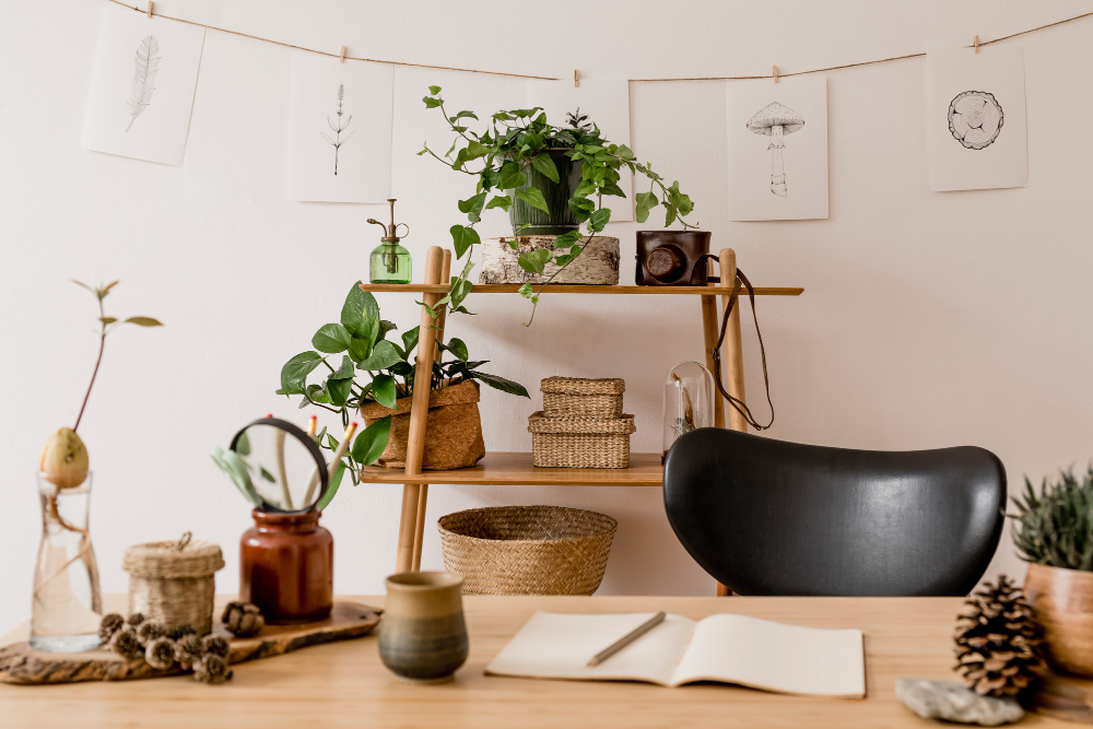 ideias de decoração sustentável para sala pequena