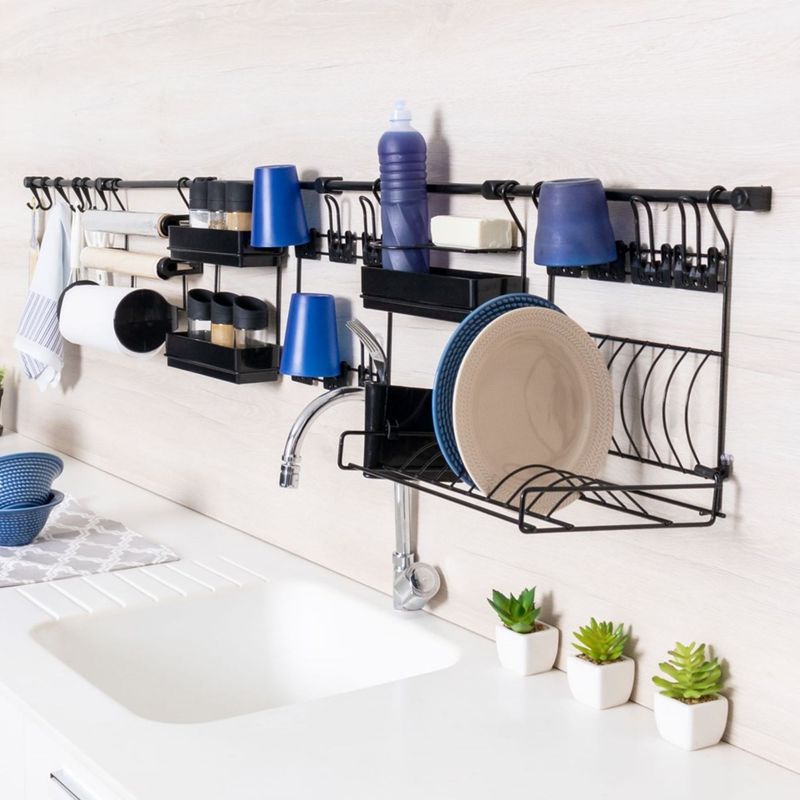 Escorredor de louça de parede vs. escorredor de bancada: Qual o melhor?