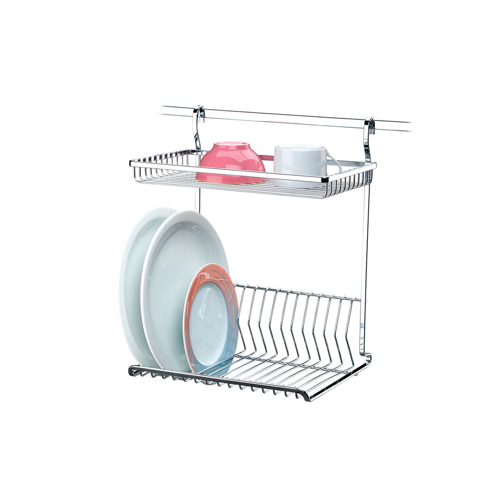 Tendências de organização de cozinha: Liberando espaço com escorredores de parede