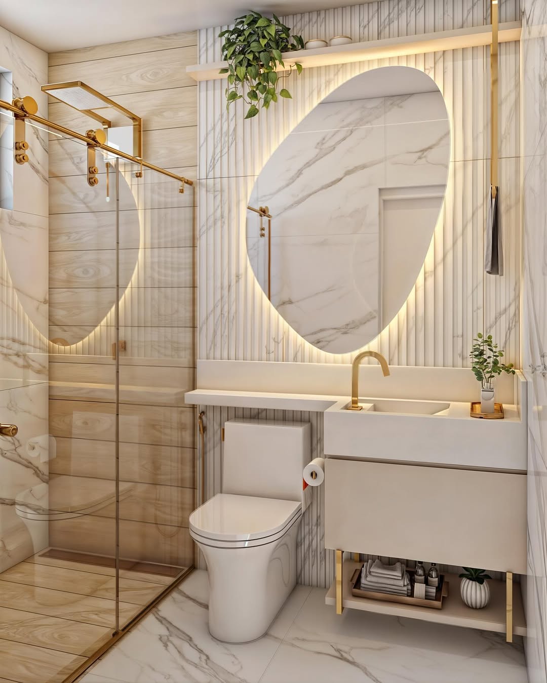 preço médio espelho de banheiro com touch screen