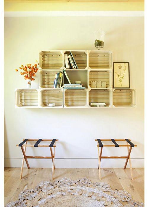 Decoração Sustentável: Usando Caixotes na Organização da Casa