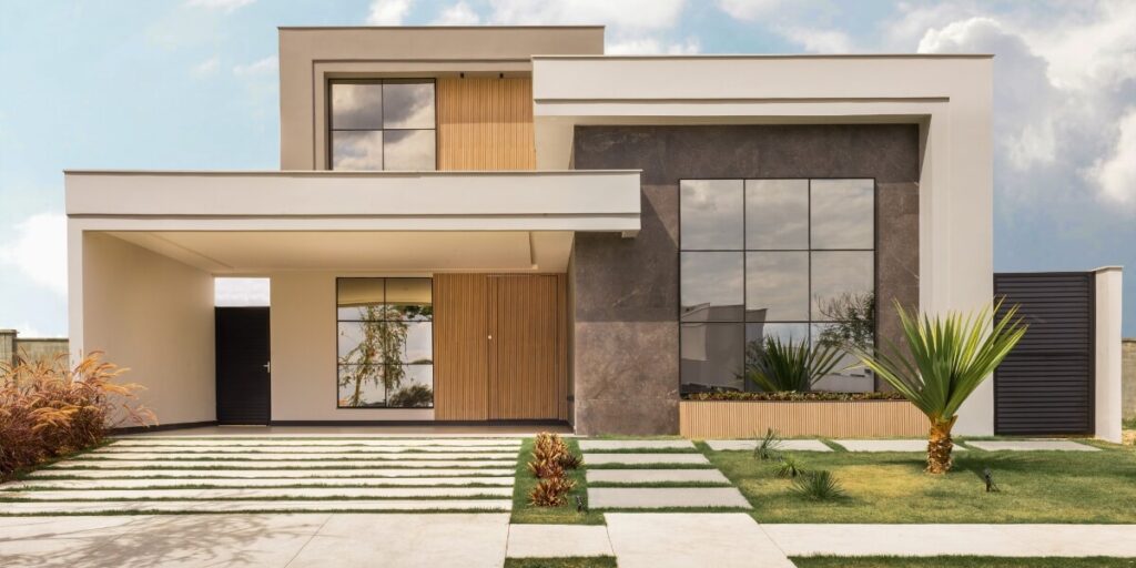 5 Ideias de Fachadas de Casas Modernas para Inspirar seu Projeto
Como Escolher os Melhores Materiais para Fachadas Modernas
Tendências de Cores e Iluminação para Fachadas de Casas em 2025
O Papel do Paisagismo e Muros na Arquitetura Moderna
Fachadas de Casas Térreas Modernas: Dicas e Exemplos