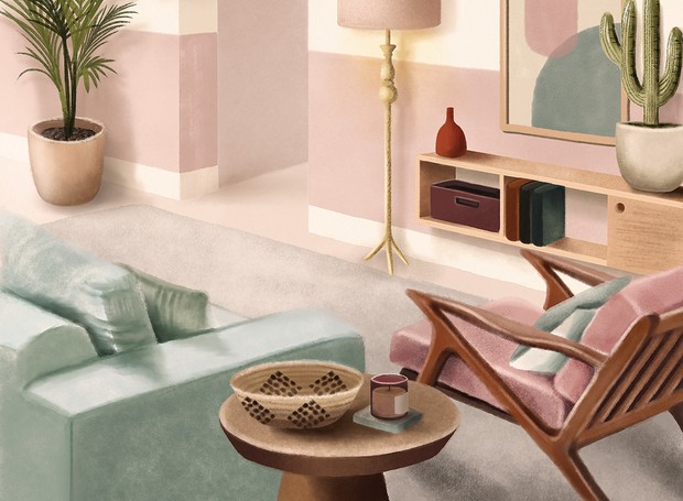 feng shui na sala de estar