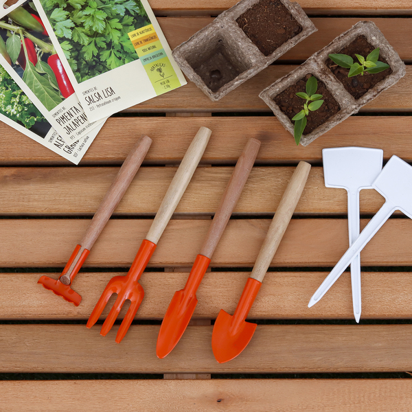 ferramentas de jardinagem basicas