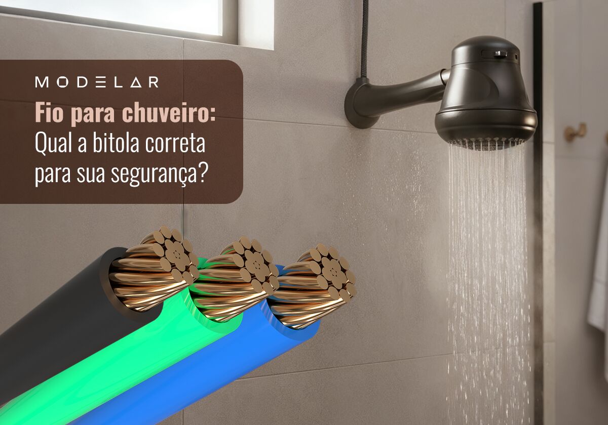 ideias criativas fiação chuveiro aparente