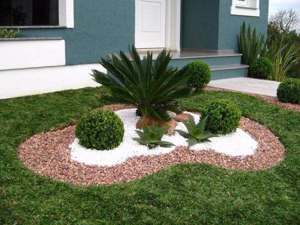 fotos de jardim moderno vs rústico