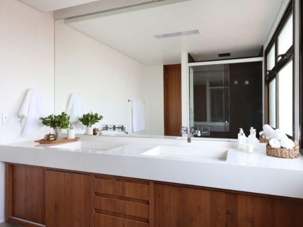 melhores gabinetes de banheiro 60x40 com cuba embutida