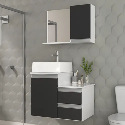 As Melhores Marcas de Gabinetes e Cubas para Banheiros Pequenos