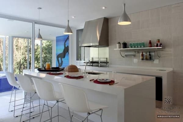 ideias de decoração com granito branco