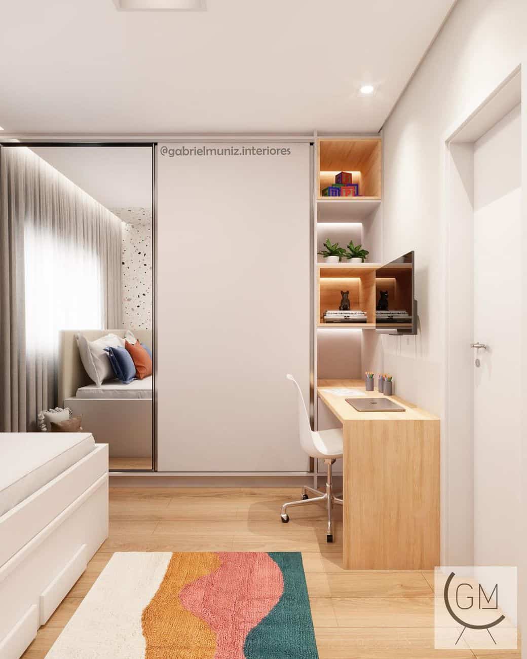 guarda roupa planejado embutido vs modulado