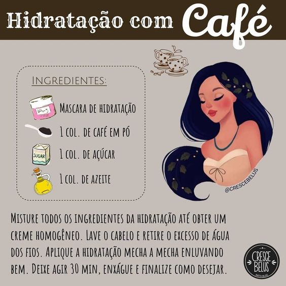 hidratao caseira para cabelo